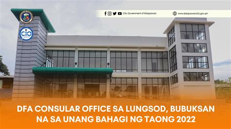 dfa kidapawan|DFA Consular Office Kidapawan City .